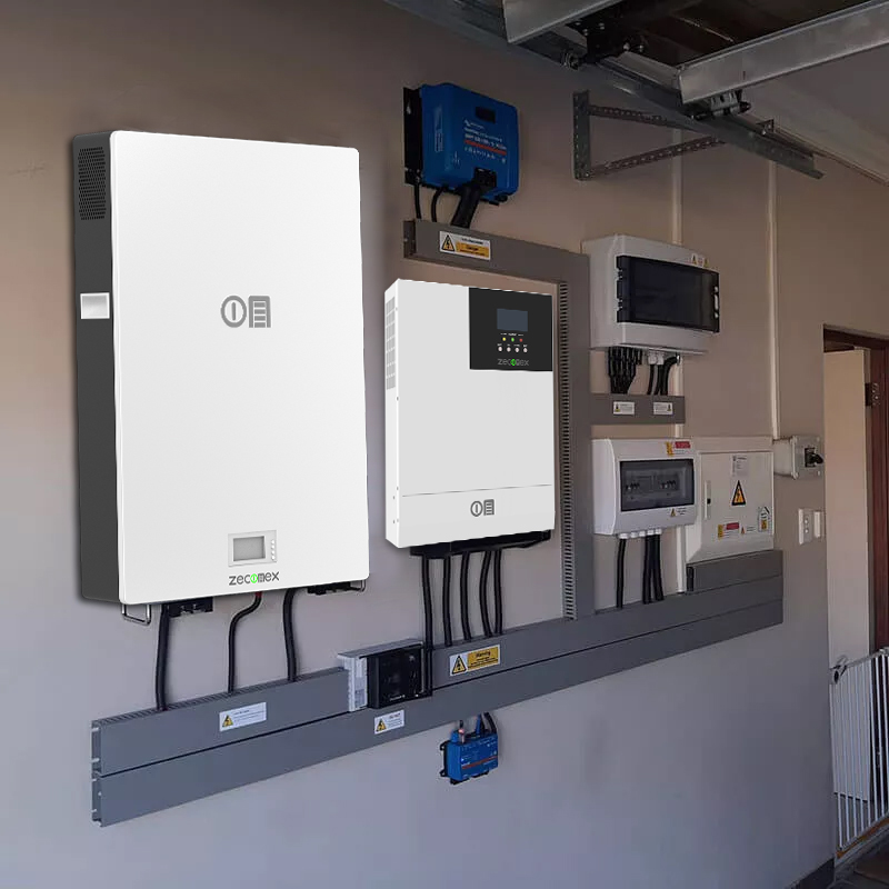 zeconex 3 phase solar inverter with powerwall installed