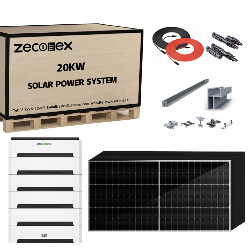 Zeconex 20kw solar power system