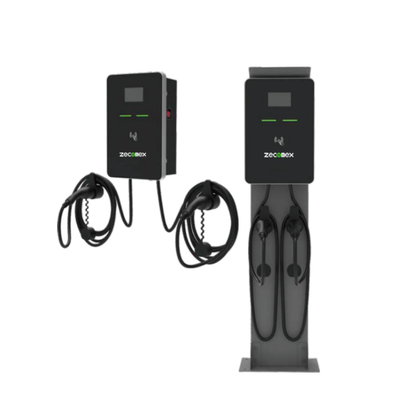 ZECONEX Twin Pedestal Wallbox AC EV Charger 0