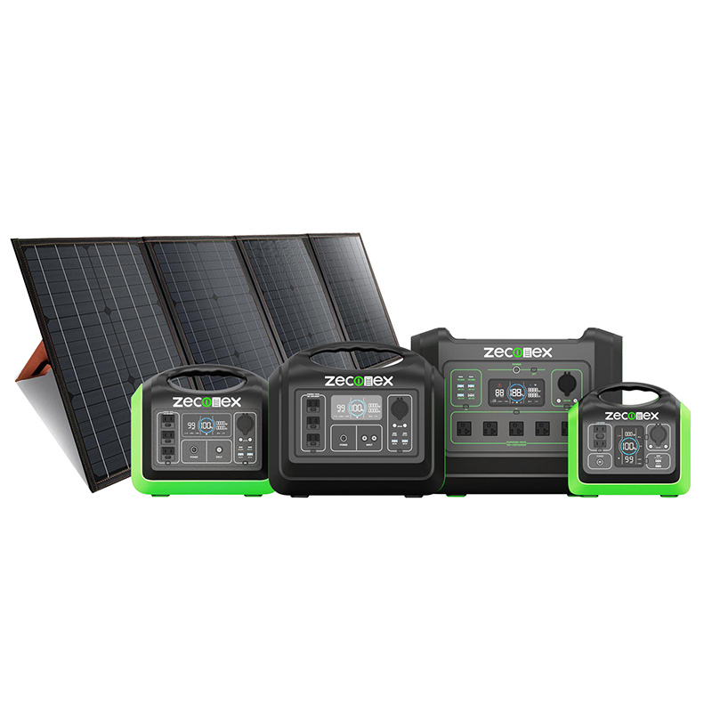 zeconex portable power stations with solar generator